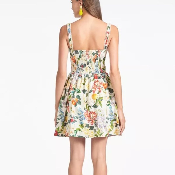 Sachin & Babi Samira Dress in Giorno Giardino Floral Print - Size Medium - Picture 2 of 8